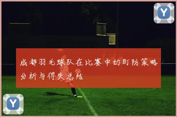 成都羽毛球队在比赛中的盯防策略分析与得失总结
